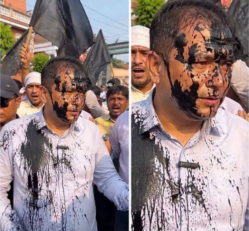 रास्वपा सांसद गणेश पौडेलमाथि कालो मसी प्रहार भएको घटनाको भत्सर्ना